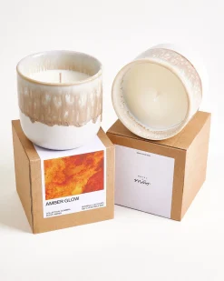 Coimbra Duftkerze Amber Glow sand