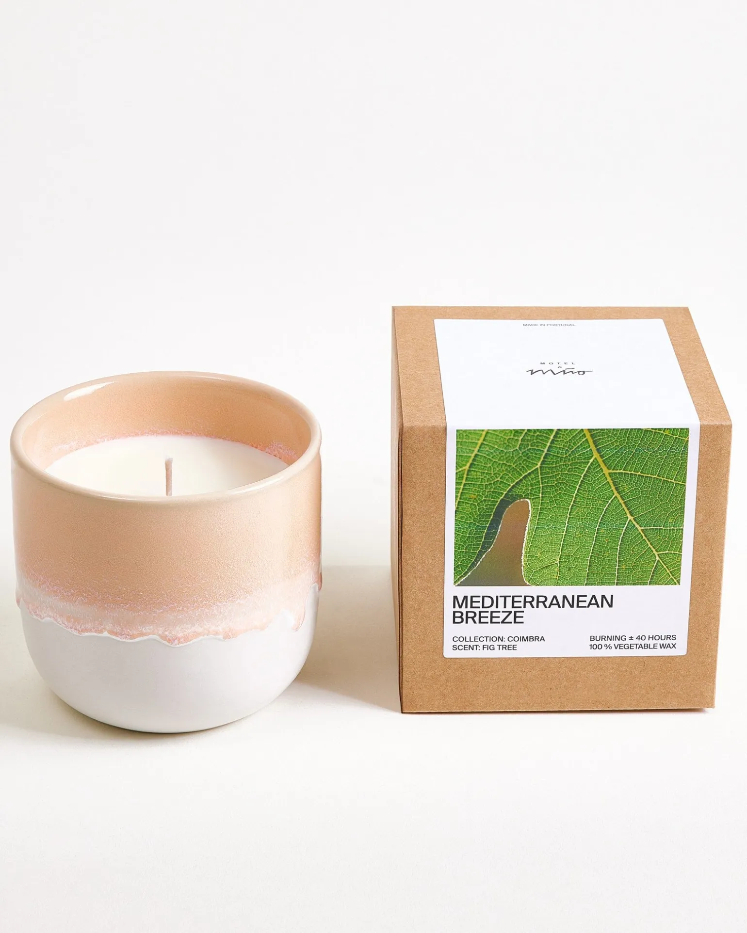Coimbra Duftkerze Mediterranean Breeze apricot