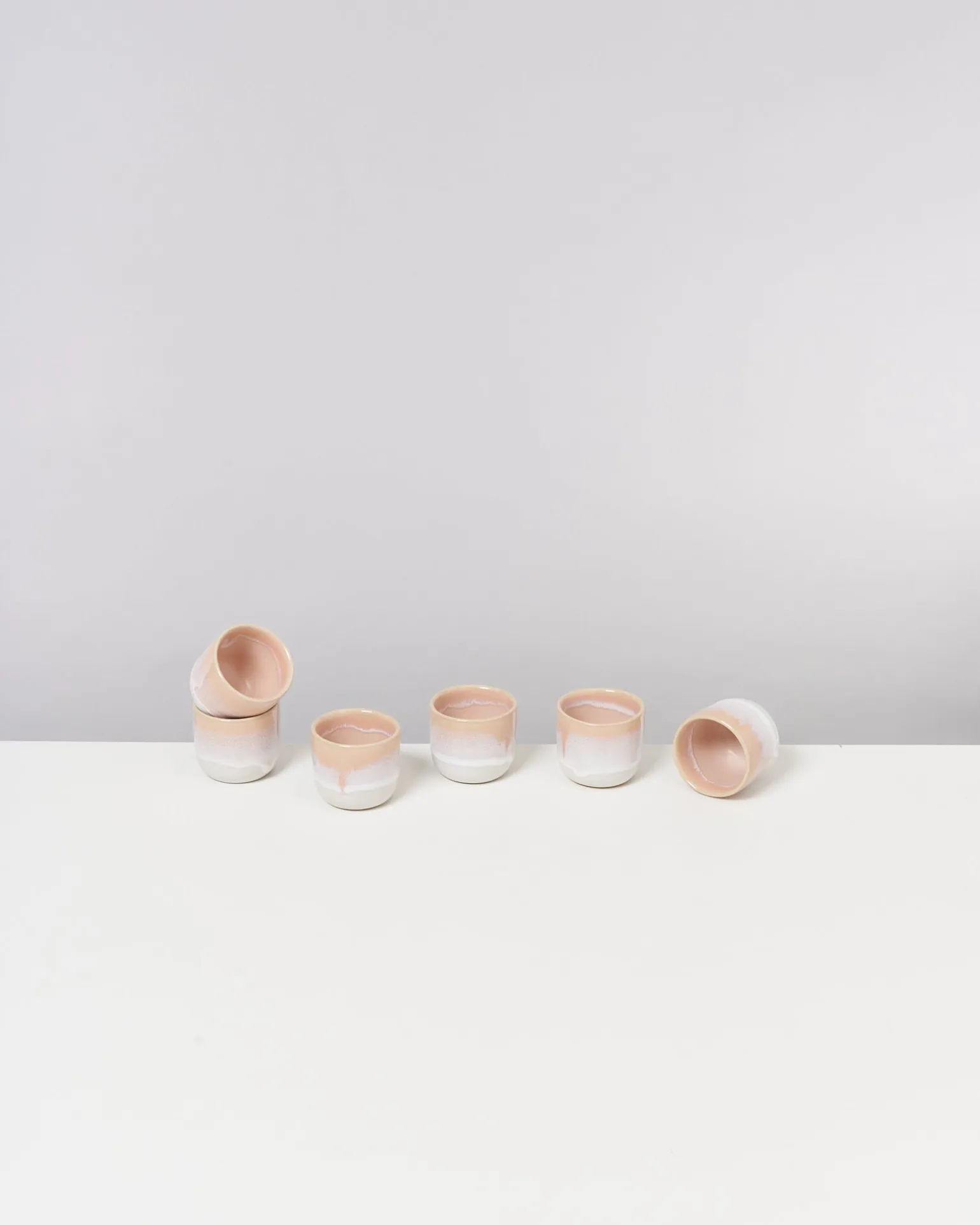 Coimbra Espressobecher apricot 6er-Set