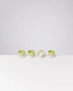 Coimbra Espressobecher lime 4er-Set
