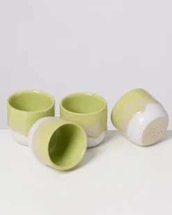 Coimbra Espressobecher lime 4er-Set