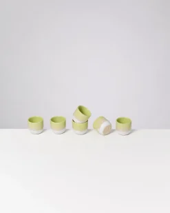 Coimbra Espressobecher lime 6er-Set