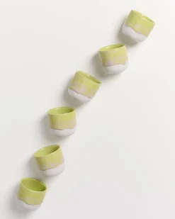 Coimbra Espressobecher lime 6er-Set