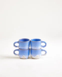 Coimbra Espressotasse cornflower 4er-Set