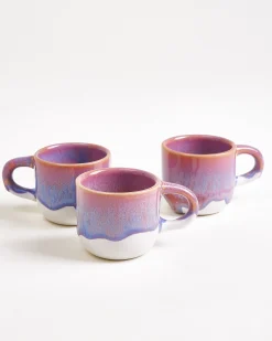 Coimbra Espressotasse lila 6er-Set
