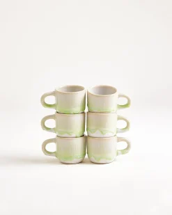 Coimbra Espressotasse pastellgrün 6er-Set
