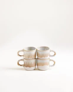Coimbra Espressotasse sand 4er-Set