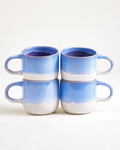 Coimbra Tasse groß cornflower 4er-Set