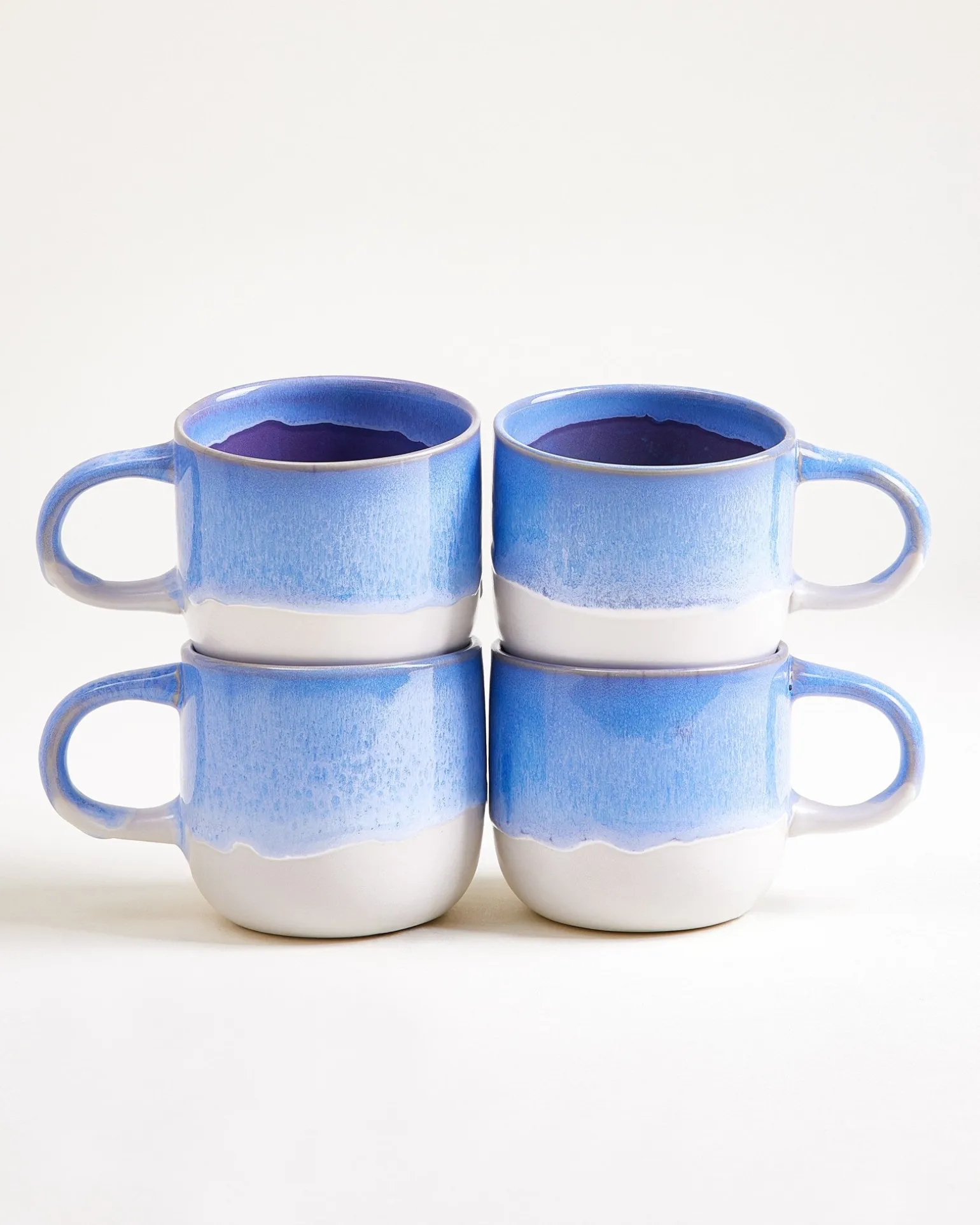 Coimbra Tasse groß cornflower 4er-Set