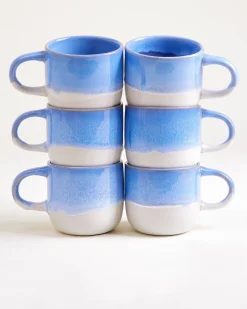 Coimbra Tasse groß cornflower 6er-Set