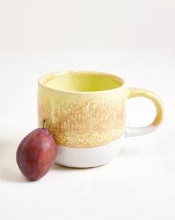 Coimbra Tasse groß gelb