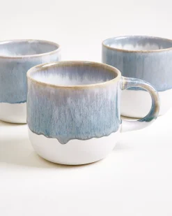 Coimbra Tasse groß graublau 6er-Set
