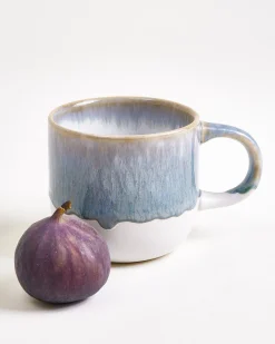 Coimbra Tasse groß graublau