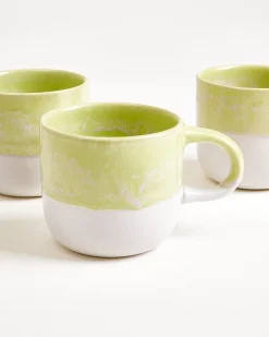 Coimbra Tasse groß lime 4er-Set