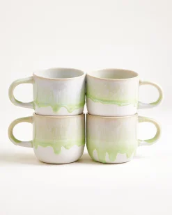 Coimbra Tasse groß pastellgrün 4er-Set