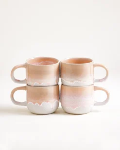 Coimbra Tasse klein apricot 4er-Set