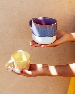 Coimbra Tasse klein gelb