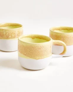 Coimbra Tasse klein gelb 4er-Set