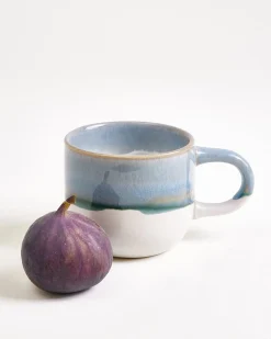 Coimbra Tasse klein graublau
