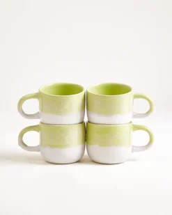 Coimbra Tasse klein lime 4er-Set