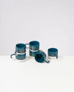 Coimbra Tasse klein petrol