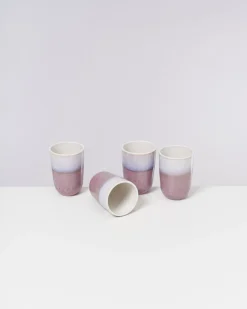 Copa Alto Becher groß flieder 4er-Set