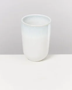 Copa Alto Becher groß mint weiß