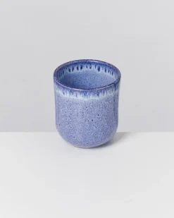 Copa Alto Becher klein gesprenkelt dunkelblau