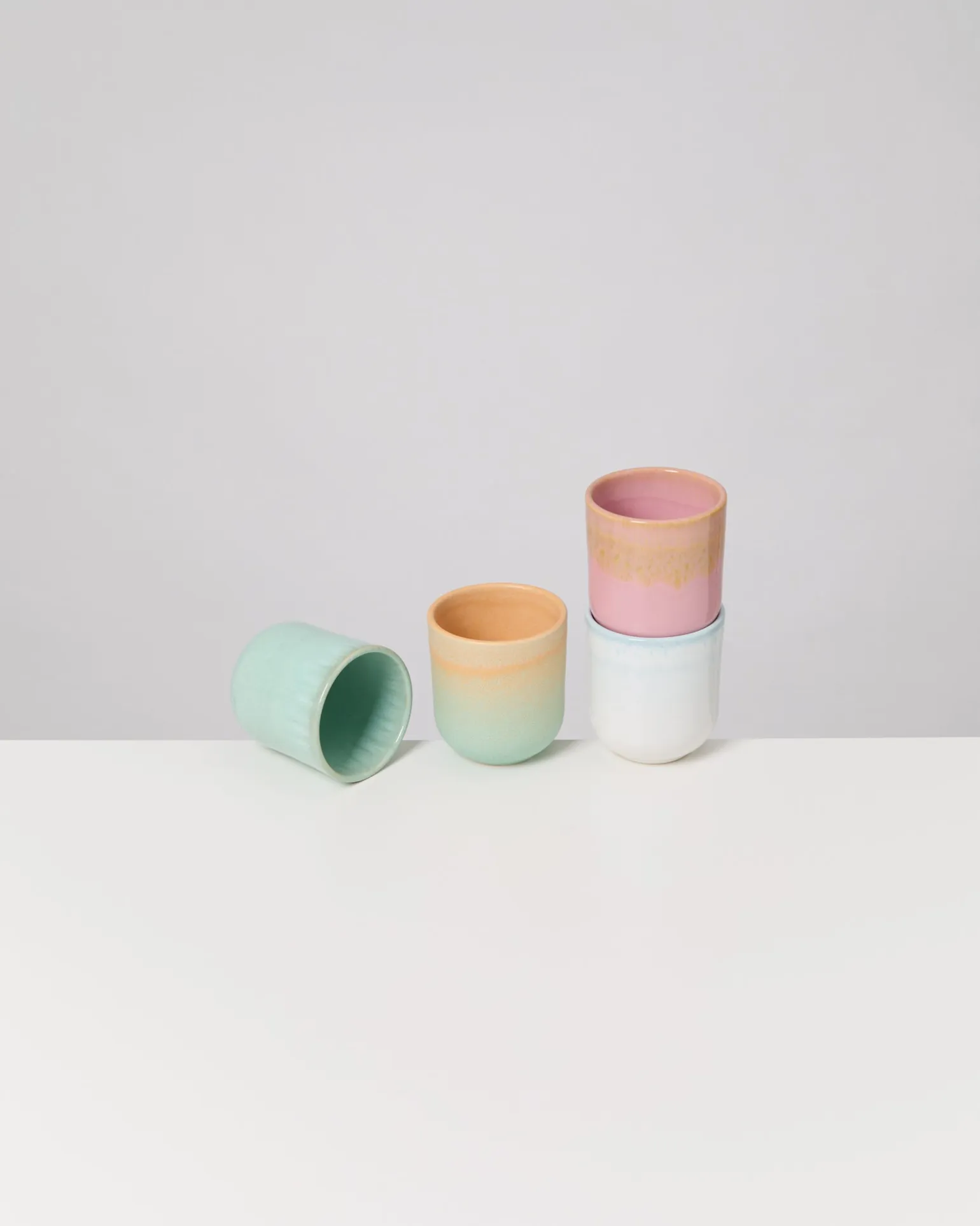 Copa Alto Becher klein Pastel Whsiper mix 4er-Set