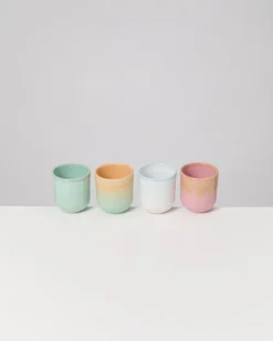 Copa Alto Becher klein Pastel Whsiper mix 4er-Set