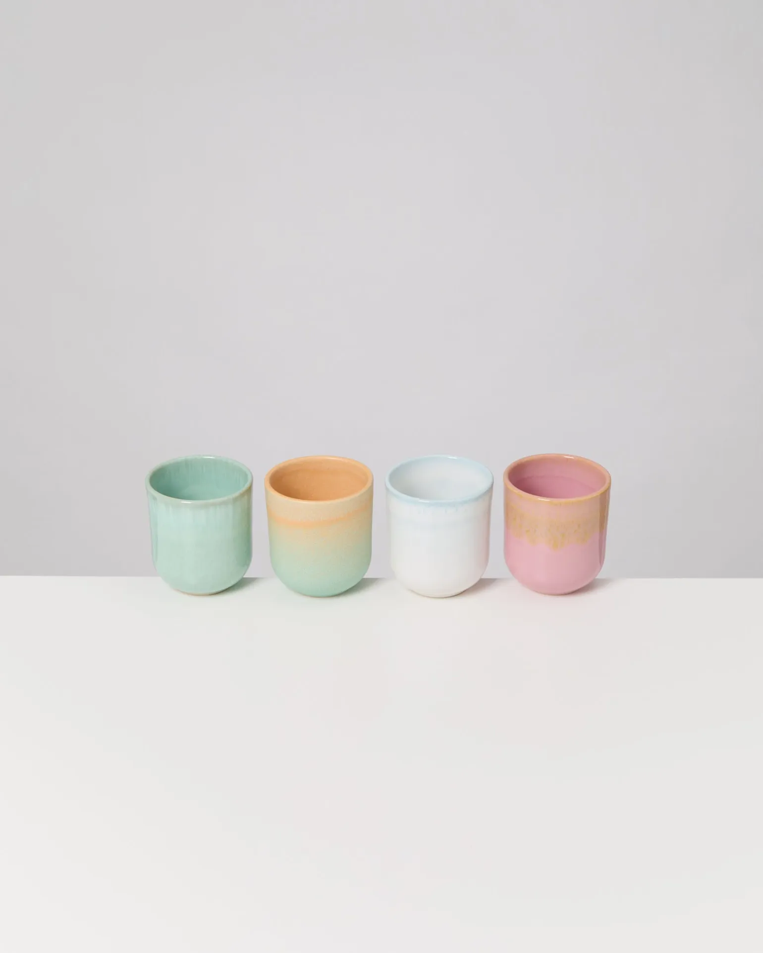 Copa Alto Becher klein Pastel Whsiper mix 4er-Set