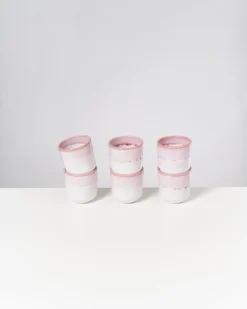 Copa Alto Becher klein rosa weiß