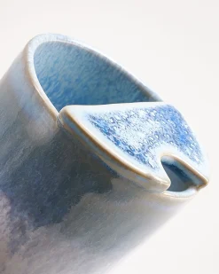 Copa Alto Becher klein To-Go hellblau weiß