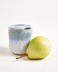 Copa Alto Becher klein To-Go hellblau weiß