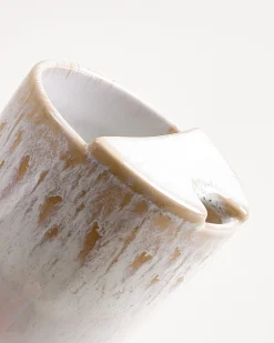 Copa Alto Becher klein To-Go sand weiß