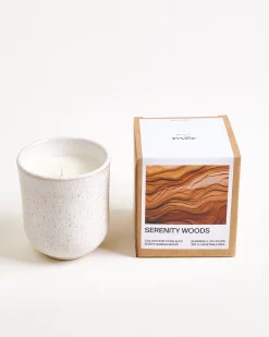 Copa Alto Duftkerze Serenity Woods sand
