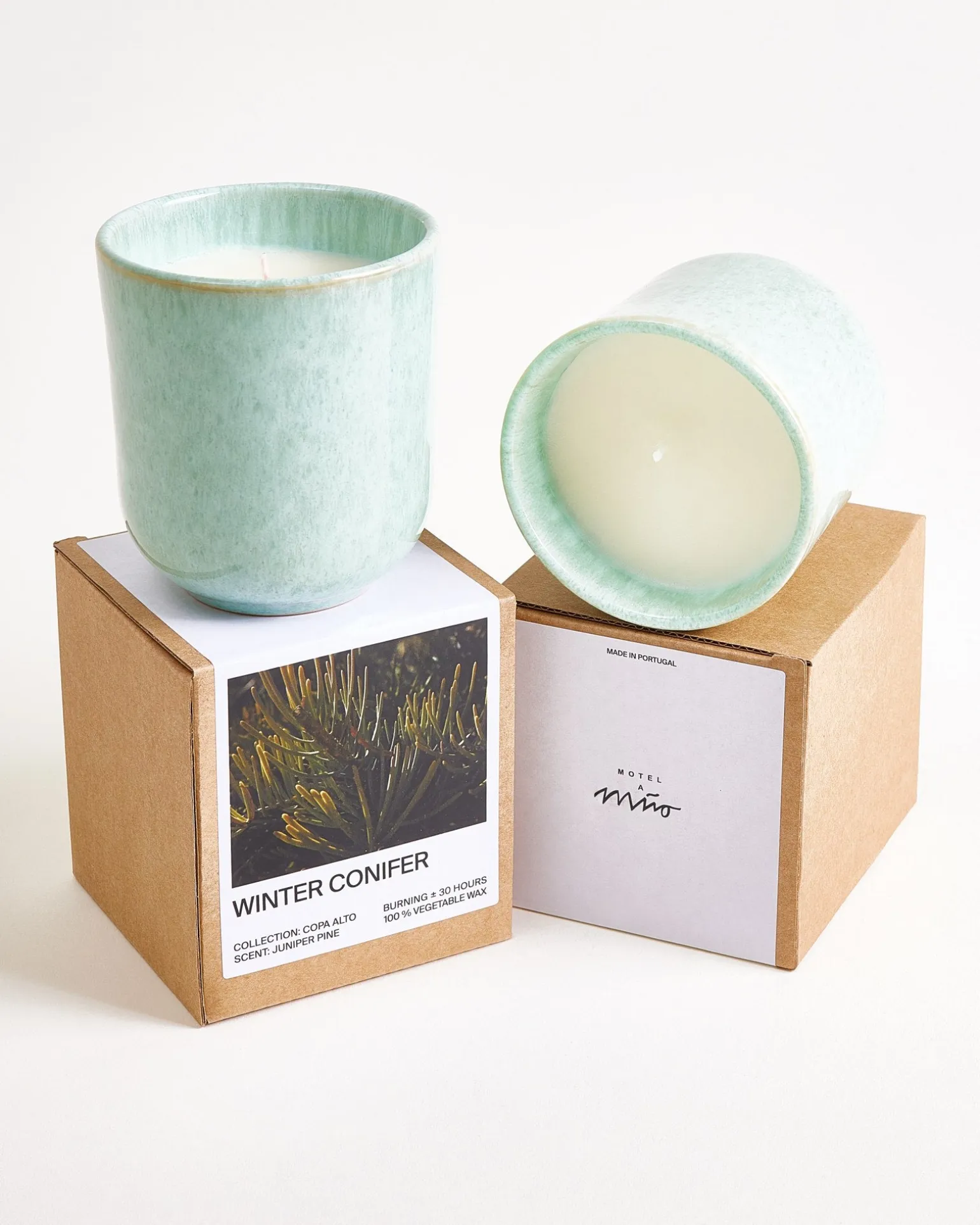 Copa Alto Duftkerze Winter Conifer mint
