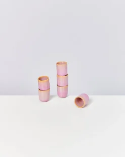 Copa Alto Espressobecher gelb rosé