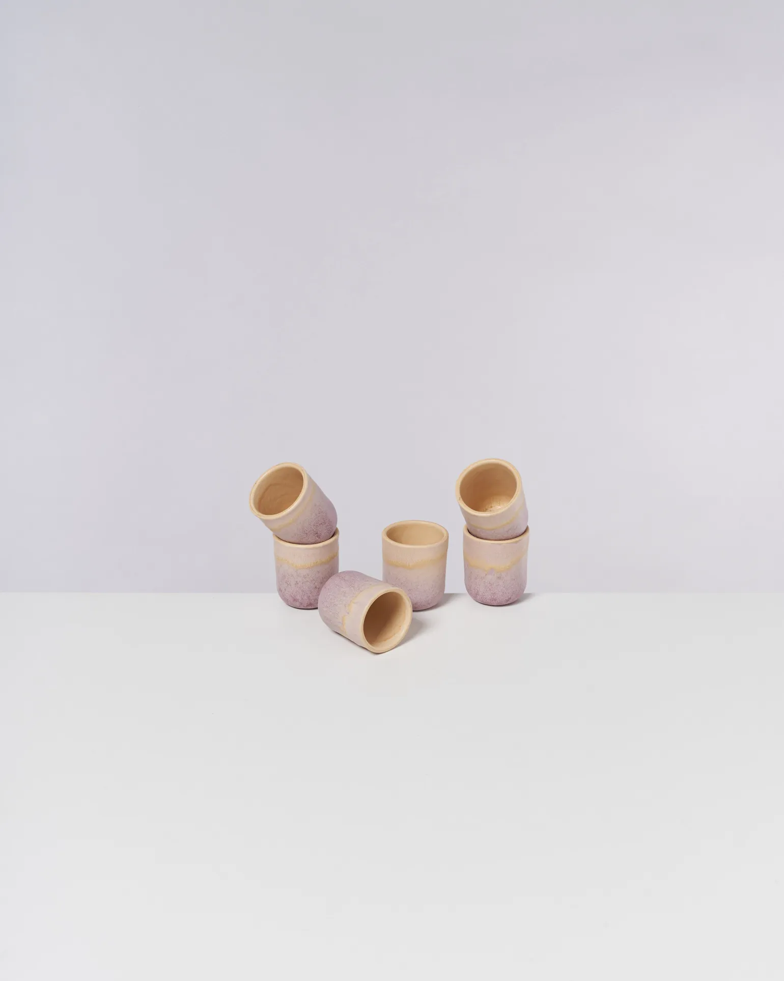 Copa Alto Espressobecher apricot flieder