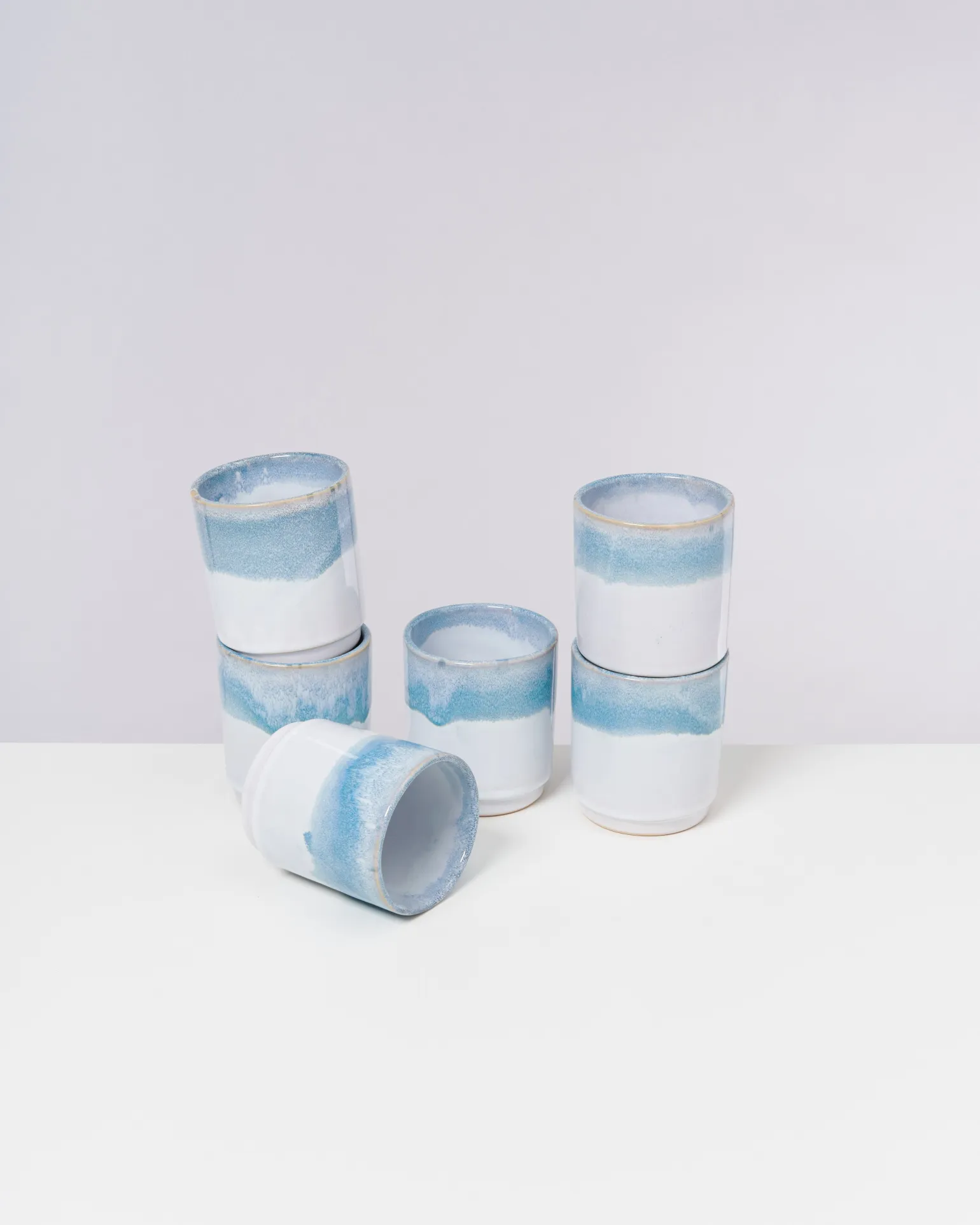 Cordoama Becher groß aqua 6er-Set