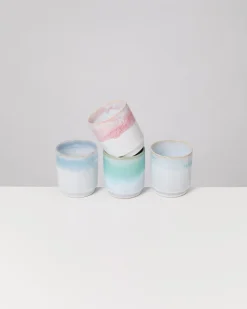 Cordoama Becher groß Soft Ombré mix 4er-Set
