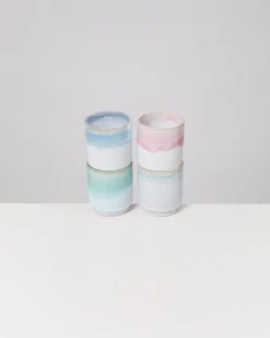 Cordoama Becher groß Soft Ombré mix 4er-Set