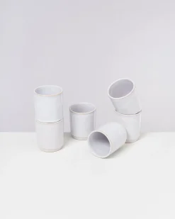 Cordoama Becher groß weiß 6er-Set