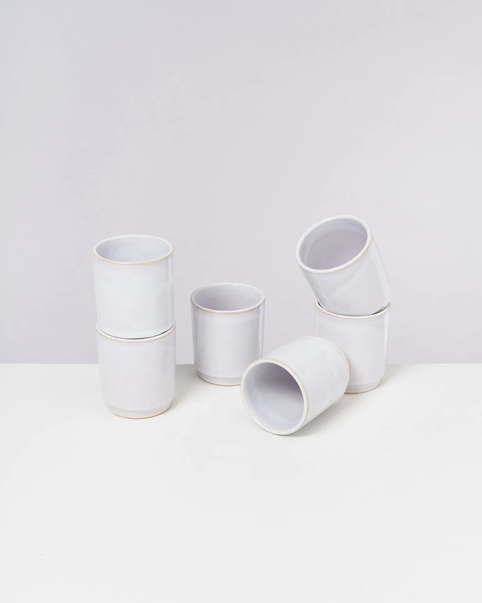 Cordoama Becher groß weiß 6er-Set