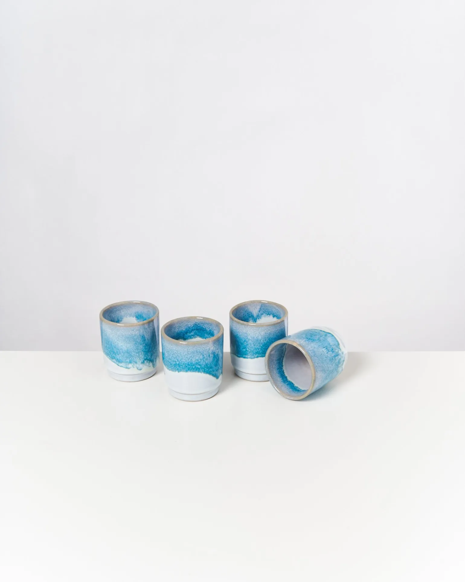 Cordoama Becher klein aqua 4er-Set
