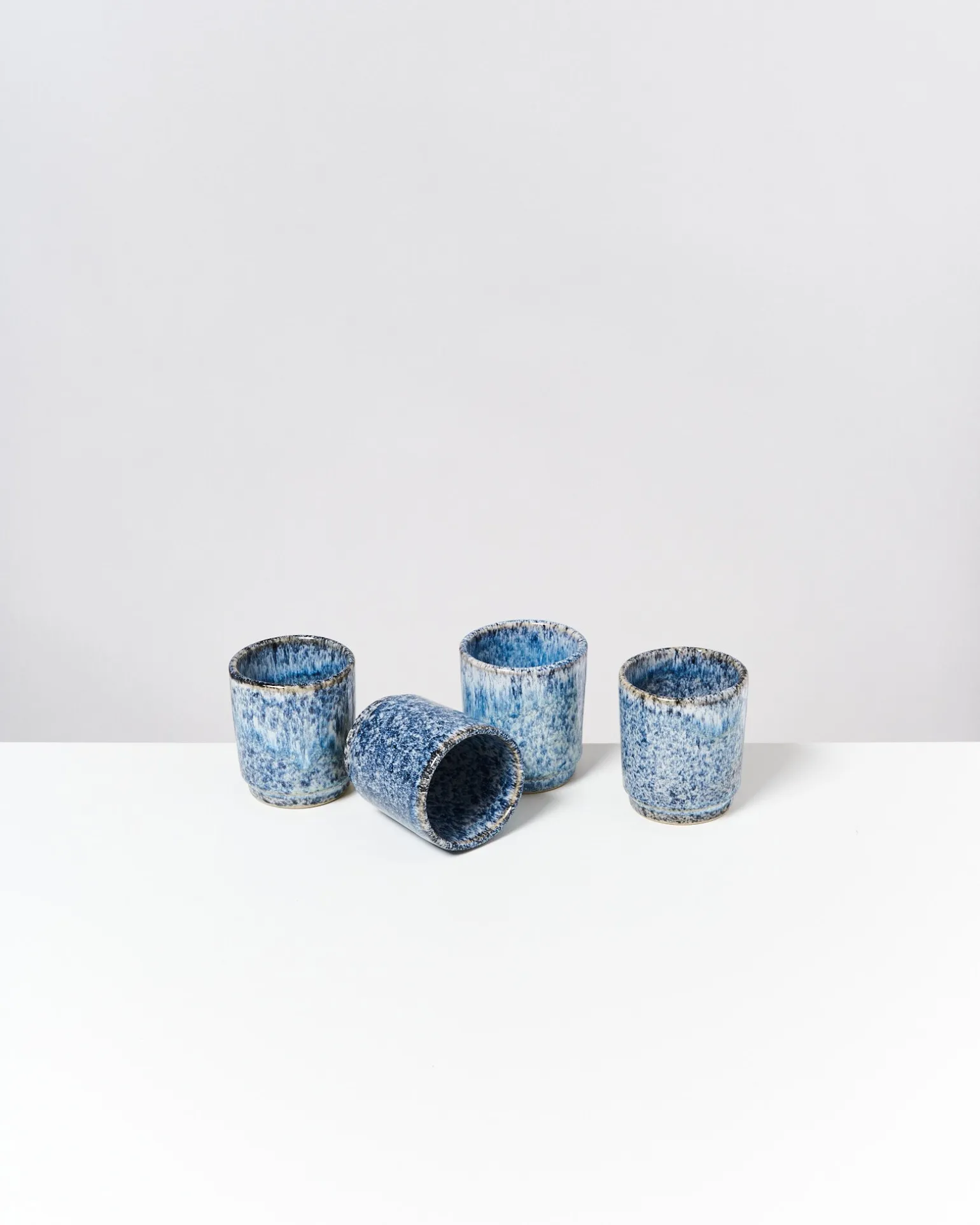 Cordoama Becher klein blau 4er-Set