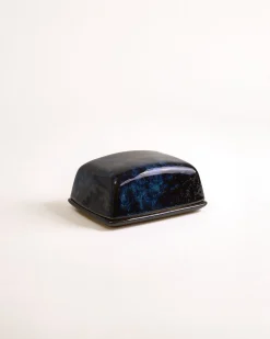 Cordoama Butterdose dunkelblau