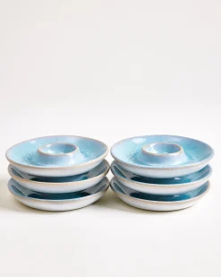 Cordoama Eierbecher aqua 6er-Set
