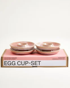 Cordoama Eierbecher Ostern rosé 4er-Set
