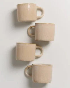 Cordoama Espressotasse classic sand 4er-Set